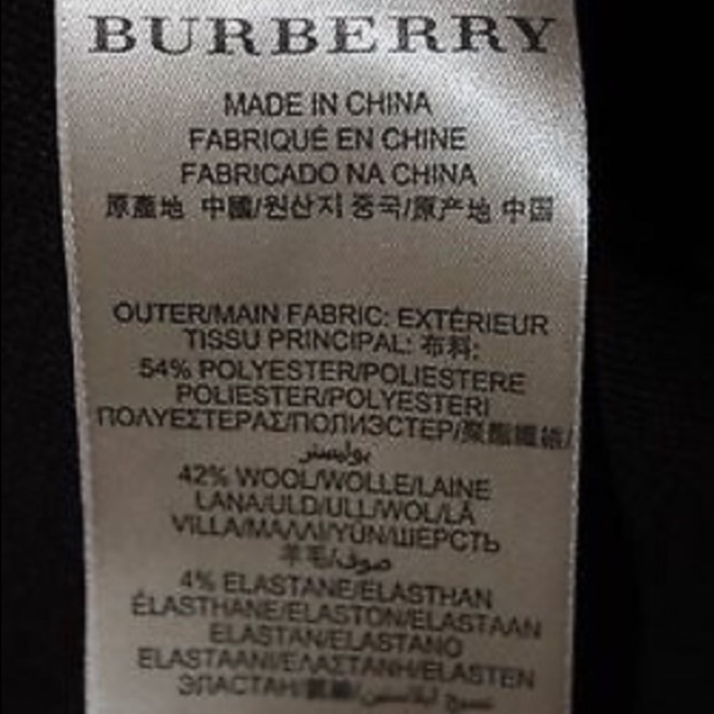 Burberry Brit A-Line Dress Size 10 - Picture 7 of 8